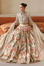 Afrozeh Custom Tailored 3 Piece Korean Raw Silk | Gulnar - Festive Collection - Gulemaha