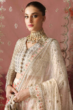 Afrozeh Custom Tailored 3 Piece Korean Raw Silk | Gulnar - Festive Collection - Gulemaha