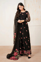 Baroque Formal 3 Piece Chiffon | Embroidered Chiffon PR - 1052 - Festive Collection - Gulemaha
