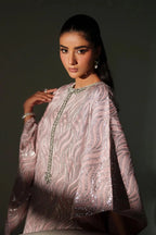Baroque Formal 3 Piece Chiffon | Embroidered Chiffon PR - 1244 - Festive Collection - Gulemaha