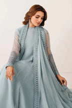 Baroque Pret 3 Piece Chiffon | Embroidered Chiffon Frock PR - 1123 - Festive Collection - Gulemaha