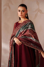 Baroque Pret 3 Piece Chiffon | Embroidered Chiffon PR - 1204 - Festive Collection - Gulemaha