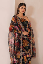Baroque Pret 3 Piece Chiffon | Embroidered Chiffon UF - 707 - Festive Collection - Gulemaha