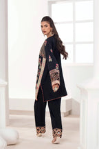 Ethnic Pret 3 Piece Korean Raw Silk | Embroidered Festive Suit - Festive Collection - Gulemaha