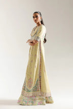 Ethnic Pret 3 Piece Korean Raw Silk | Embroidered Suit E0915/104/109 - Festive Collection - Gulemaha