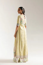 Ethnic Pret 3 Piece Korean Raw Silk | Embroidered Suit E0915/104/109 - Festive Collection - Gulemaha