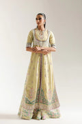 Ethnic Pret 3 Piece Korean Raw Silk | Embroidered Suit E0915/104/109 - Festive Collection - Gulemaha