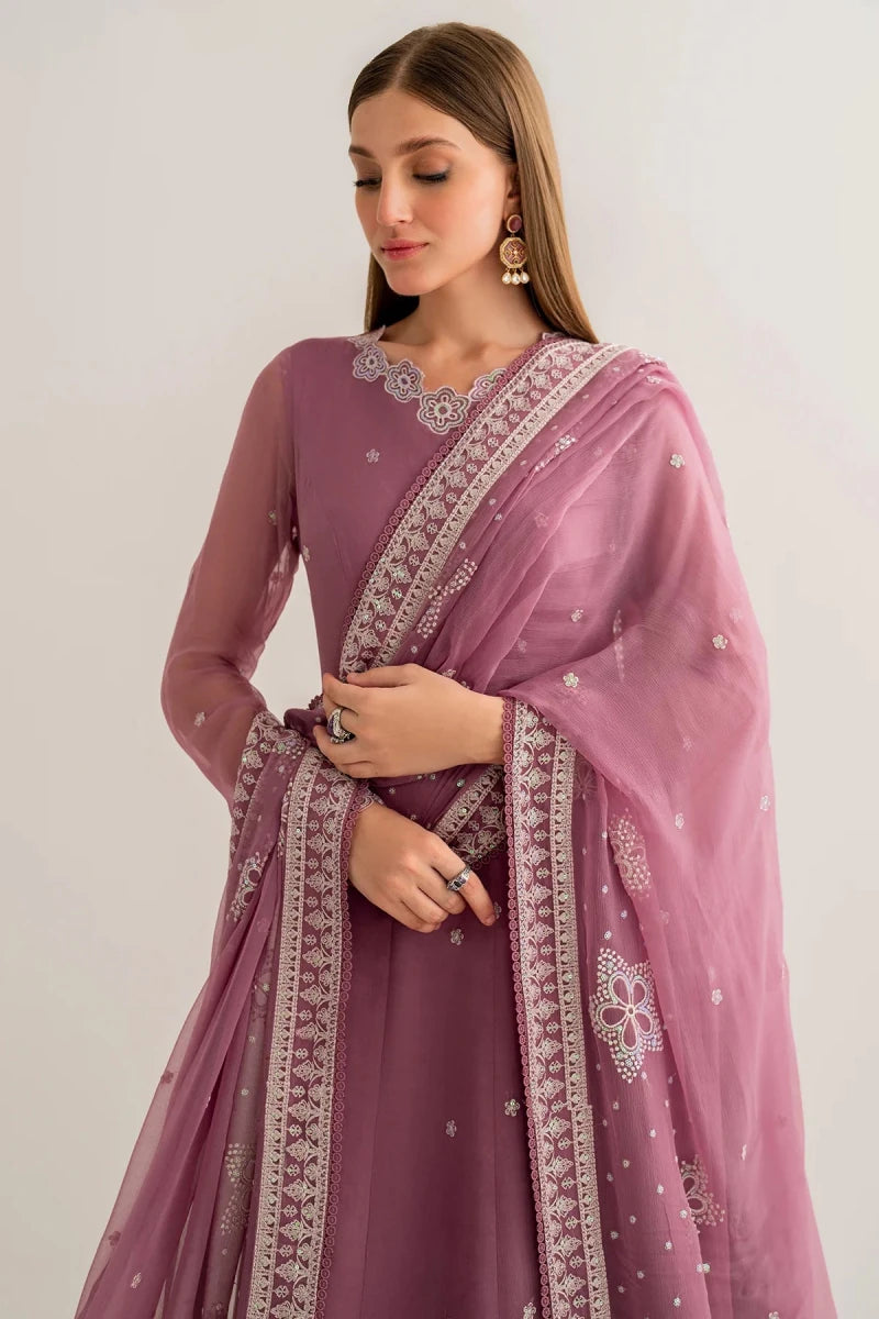 Farasha Pret 3 Piece Chiffon | ELENA - Festive Collection - Gulemaha