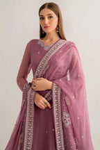 Farasha Pret 3 Piece Chiffon | ELENA - Festive Collection - Gulemaha