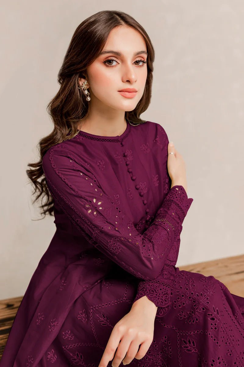 Jazmine Pret 2 Piece Lawn | Embroidered Lawn RTW - 1092 - Summer Collection - Gulemaha