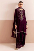 Jazmine Velvet 3 Piece Velvet | Embroidered Velvet Formal CVF D - 05 - Winter Collection - Gulemaha