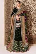 Jazmine Velvet 3 Piece Velvet | Embroidered Velvet Formal CVF D - 09 - Winter Collection - Gulemaha