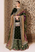 Jazmine Velvet 3 Piece Velvet | Embroidered Velvet Formal CVF D - 09 - Winter Collection - Gulemaha