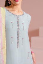 Lulusar Formal 2 Piece Silk | Dansul Dress - Festive Collection - Gulemaha