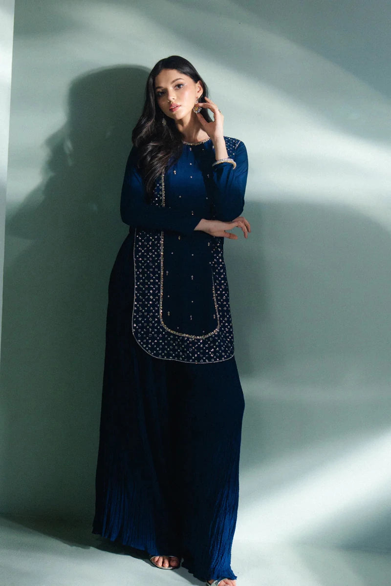 Lulusar Pret 3 Piece Silk | Humal Top - Festive Collection - Gulemaha