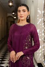 Lulusar Pret 3 Piece Silk | Junha Long - Festive Collection - Gulemaha