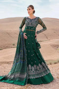Maria B Custom Tailored 3 Piece Net | Embroidered Net Suit D - 2507 - A - Festive Collection - Gulemaha