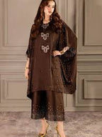 Nureh Formal 2 Piece Silk | TW - 15 - Festive Collection - Gulemaha