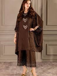 Nureh Formal 2 Piece Silk | TW - 15 - Festive Collection - Gulemaha