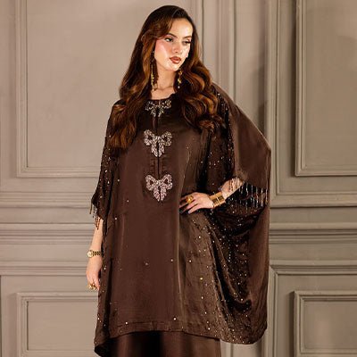 Nureh Formal 2 Piece Silk | TW - 15 - Festive Collection - Gulemaha