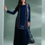 Lulusar Pret (3pc) Silk | Humal Top - Festive Collection