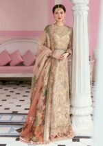 Afrozeh Stiched (3pc) Organza | ECC-02-MONARCH - Formal Collection - Image 3