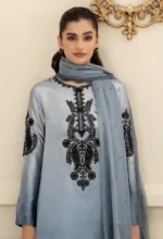 Adan Libaas Pret (3pc) Silk | GRADIENT 04 - Festive Collection - Image 4