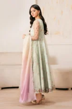 Baroque Pret (3pc) Net | EMBROIDERED NET PR-1050 - Festive Collection - Image 6